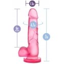 Blush Dildo-b yours sweet n hard 4 pink