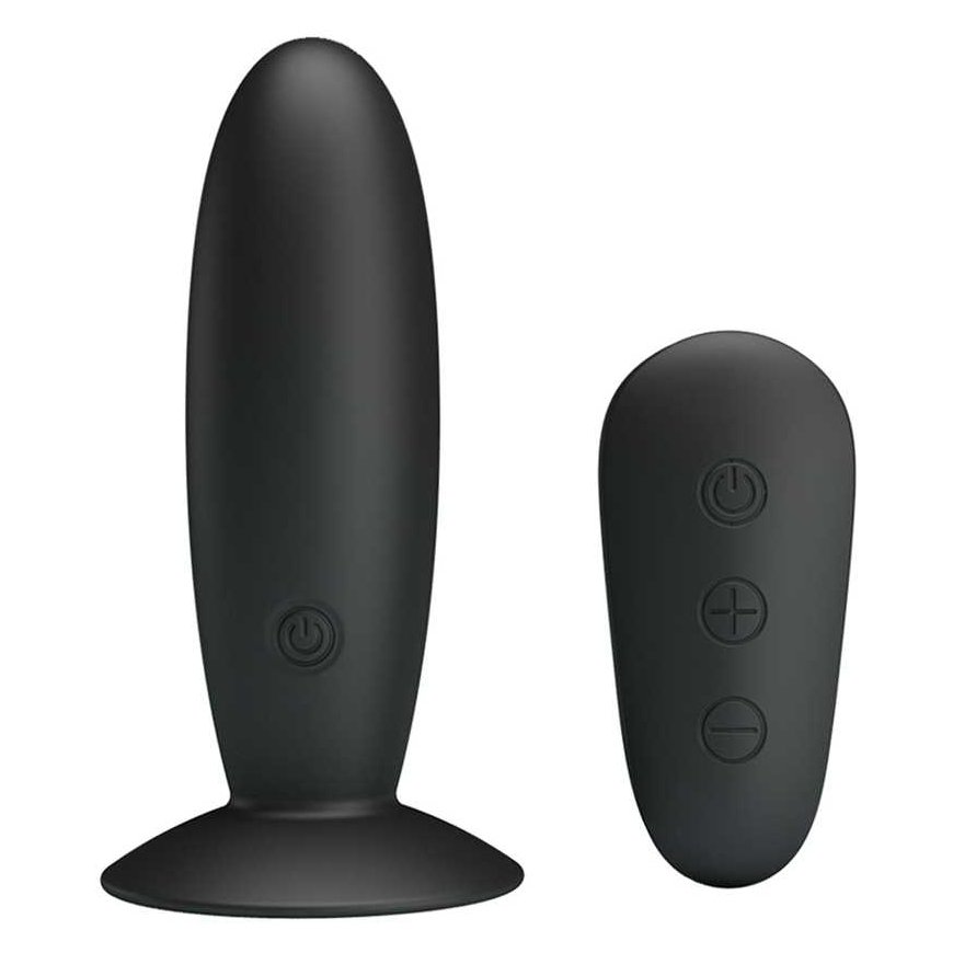 LYBAILE MR Play super-smooth vibrating butt plug Black – 2