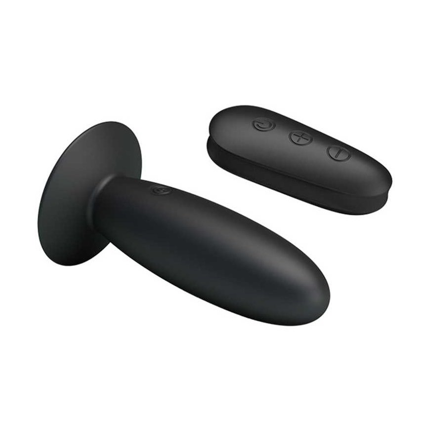 LYBAILE MR Play super-smooth vibrating butt plug Black – 3