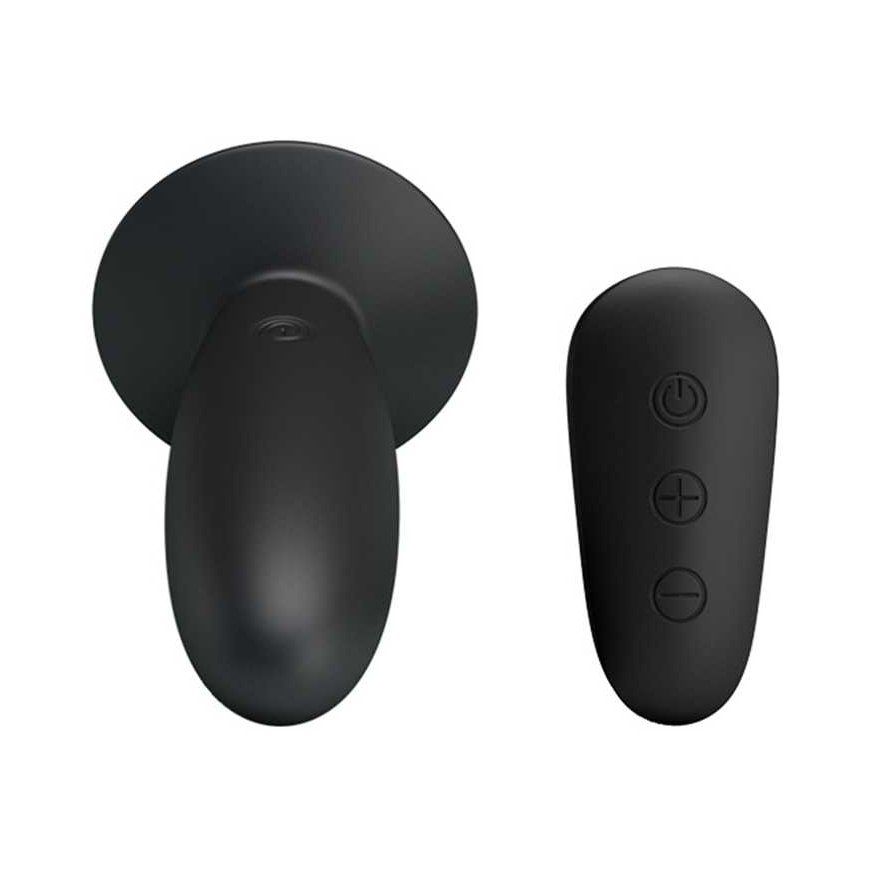 LYBAILE MR Play super-smooth vibrating butt plug Black – 4