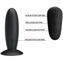 LYBAILE MR Play super-smooth vibrating butt plug Juodas LYBAILE MR Play super-smooth vibrating butt plug Juodas