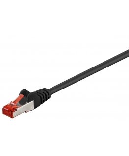 Goobay 68701 tinklo kabelis Juoda 50 m Cat6 S/FTP (S-STP)