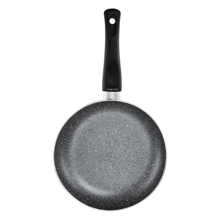 Frying pan Pedra with coating Qualum Basic Stone Edition 24 cm AMBITION