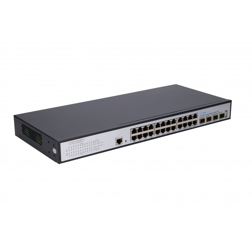 Extralink Switch Hypnos 24x RJ45 1000Mb/s, 4x SFP+, L3, managed – 5