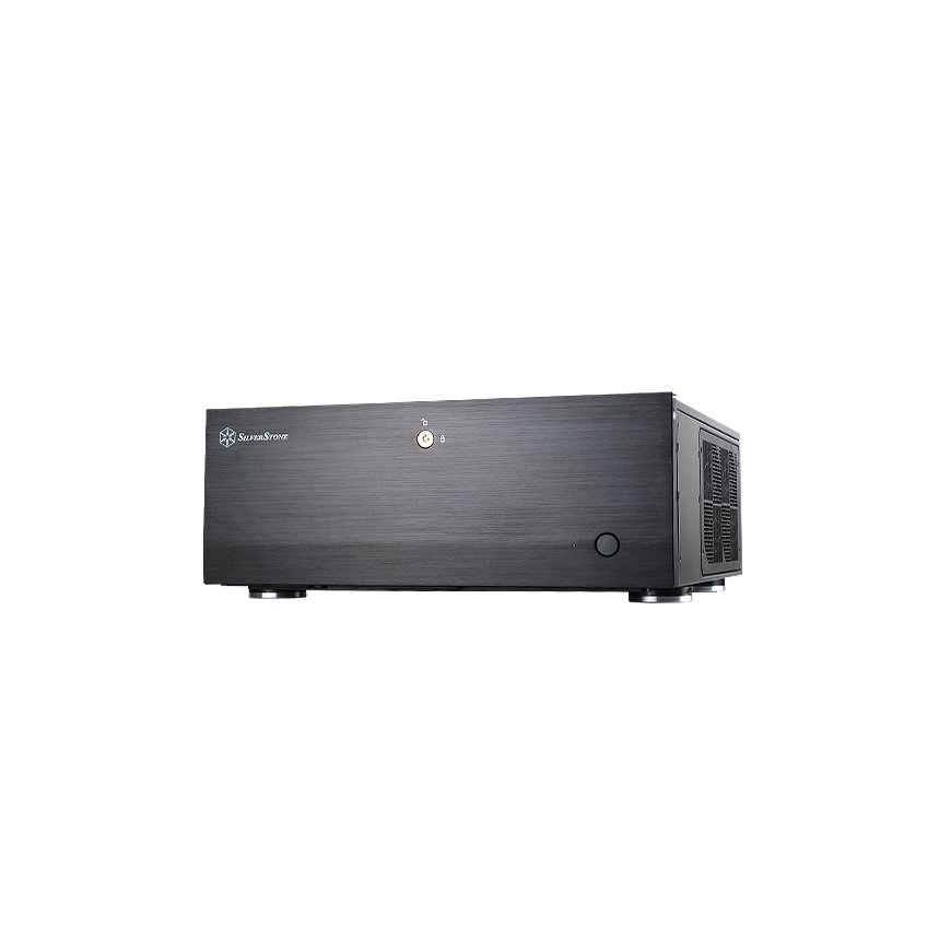 Silverstone Grandia GD07 HTPC Juoda
