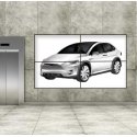 Edbak Bracket VWPOPS55-L VIDEOWALL POP-OUT Edbak Bracket VWPOPS55-L VIDEOWALL POP-OUT