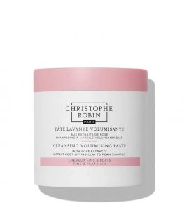 Apimties suteikiantis šampūnas Christophe Robin Rhassoul Clay - Rose Extracts Pasta (250 ml)