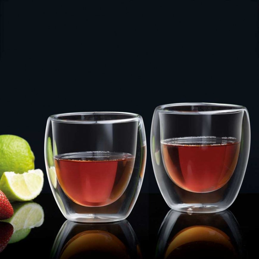 Set of 2 Mia thermal glasses 250 ml AMBITION