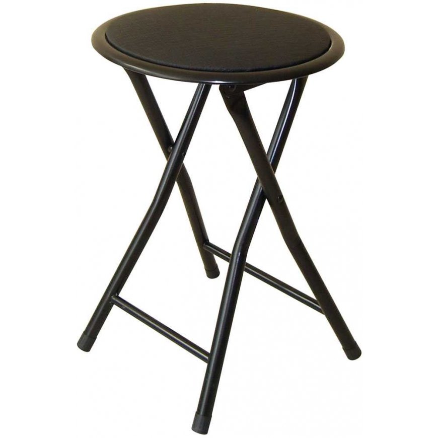 Patio Metal folding stool 30 cm