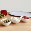 Set of 3 salad bowls Salsa 9.5 cm white AMBITION