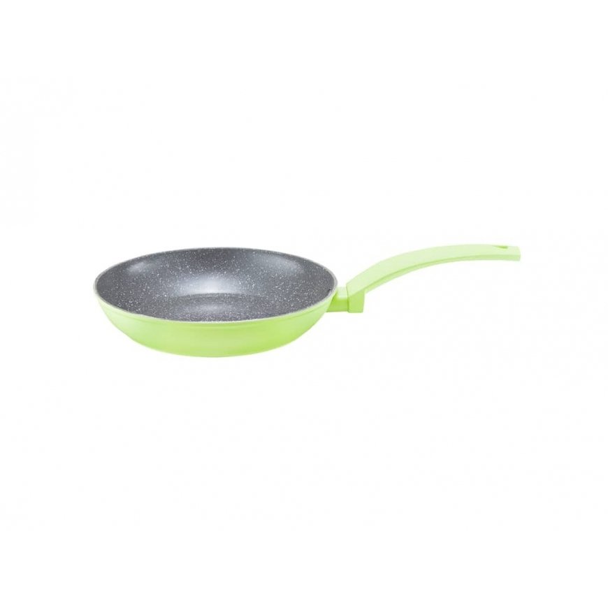 Pan with coating Qualum Ceramic Stone Edition Alice 28 cm green AMBITION – 2