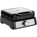 TEESA waffle maker, 2 waffles, 1600W, stainless steel, power regulation TEESA waffle maker, 2 waffles, 1600W, stainless steel, power regulation