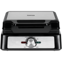 TEESA waffle maker, 2 waffles, 1600W, stainless steel, power regulation TEESA waffle maker, 2 waffles, 1600W, stainless steel, power regulation
