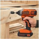 Black & Decker Impact screwdriver Black - Decker bdcim18d1a-qw 115 Nm