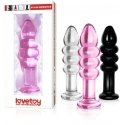 LOVETOY Glass Romance Dildo pink LOVETOY Glass Romance Dildo pink