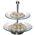 Leila two-tier glass tortina 25 cm AMBITION Leila two-tier glass tortina 25 cm AMBITION