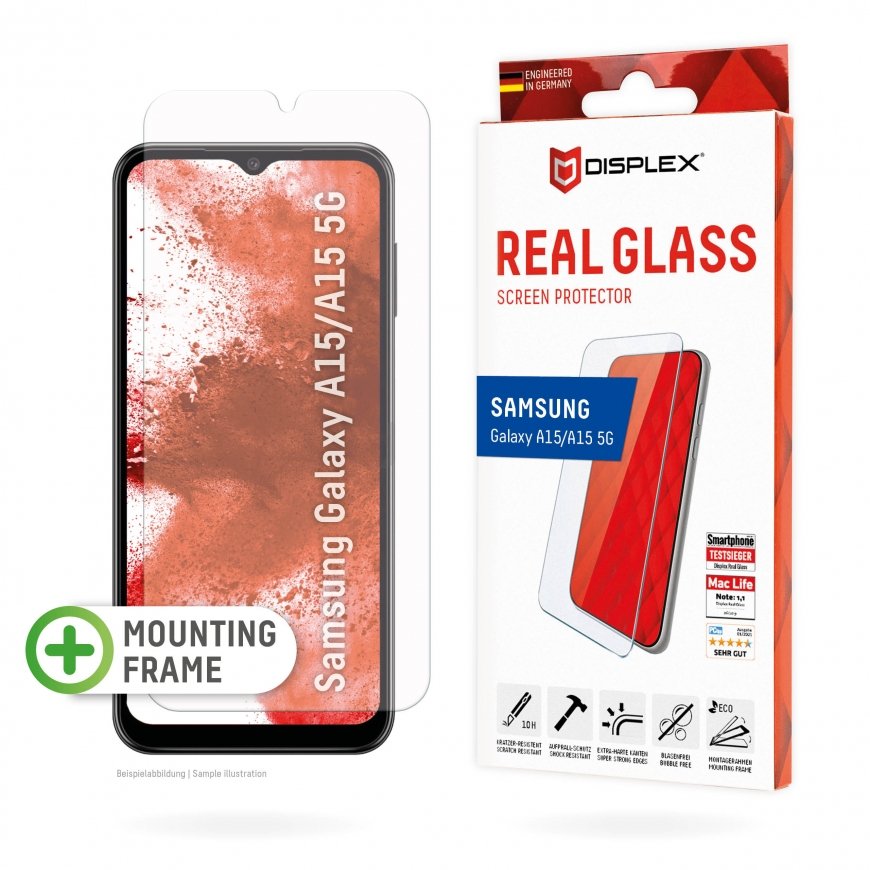 Displex 01925 Mobiiltelefon ekraani- või seljakaitse Selge ekraanikaitse Samsung 1 tk