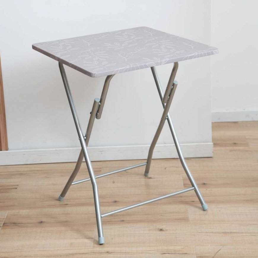 Tourist table Flower Gray 60 x 60 cm PATIO