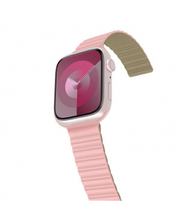 Araree strap Silicone Link Apple Watch 42/44/45/49mm pink-green/pink-khaki AR70-01907B