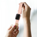 Araree strap Silicone Link Apple Watch 42/44/45/49mm pink-green/pink-khaki AR70-01907B