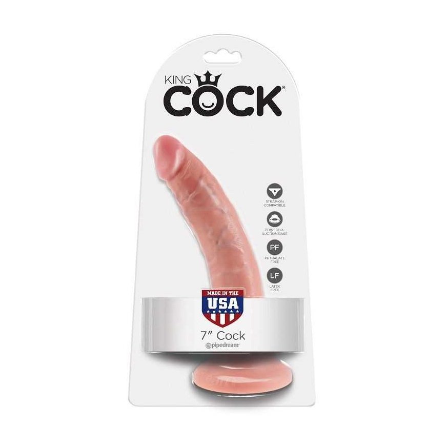 King Cock Pipedreams KING COCK 7" LENGTH 17.8 CM
