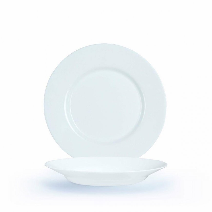 Serwis obiadowy dla 6 osob Plumi 18-elementowy white LUMINARC