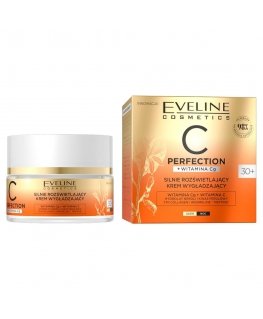 Eveline Cosmetics EVELINE C Perfection Silnie rozświetlający krem wygładzający 30+ with vitamin C 50 ml