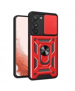 Hybrid Armor Camshield case for Samsung Galaxy S23+ armored cove