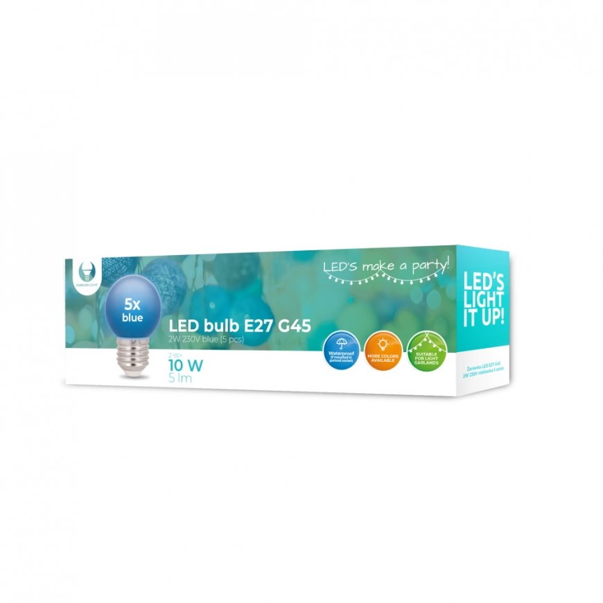 Forever Light LED Bulb E27 G45