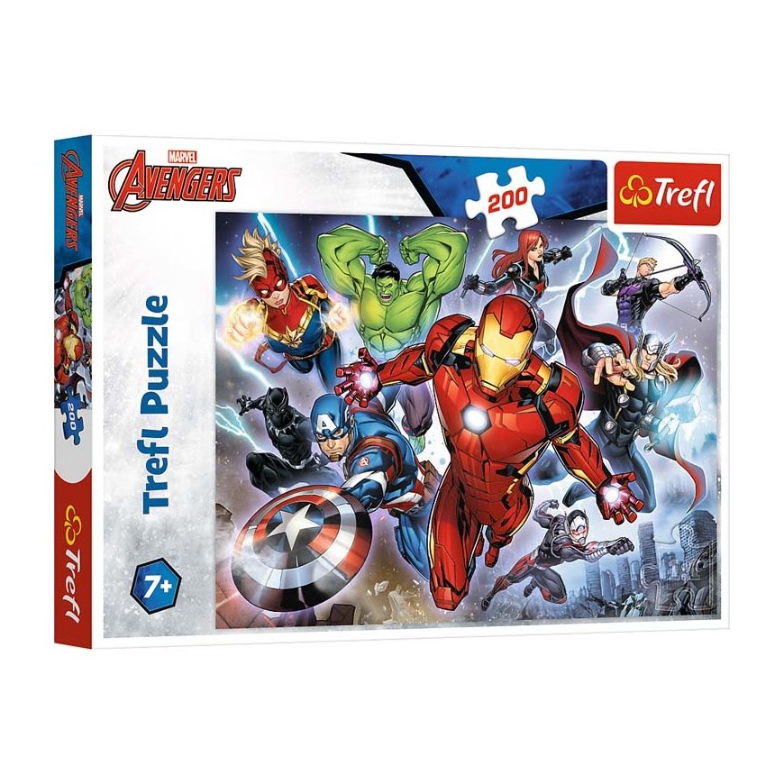 Trefl 13260 puzle Kontūras puzle 200 pcs Komiksi