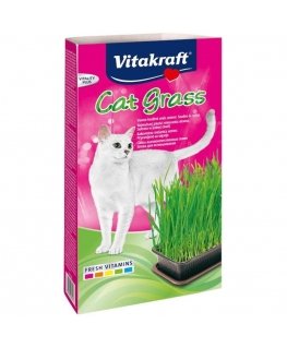 VITAKRAFT Cat Grass - Kit for cats - 120 g