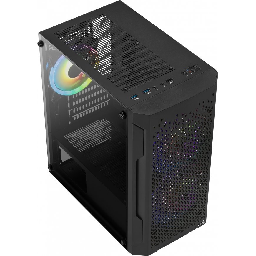 Aerocool Trinity Mini „Mini Tower“ Juoda – 5