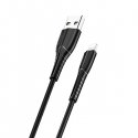 USAMS Kabel U35 lightning 2A Fast Charge 1m czarny|black SJ364US USAMS Kabel U35 lightning 2A Fast Charge 1m czarny|black SJ364US
