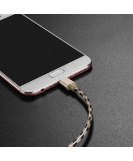 Borofone Cable BX24 Ring Current - USB to Micro USB - 2,4A 1 met