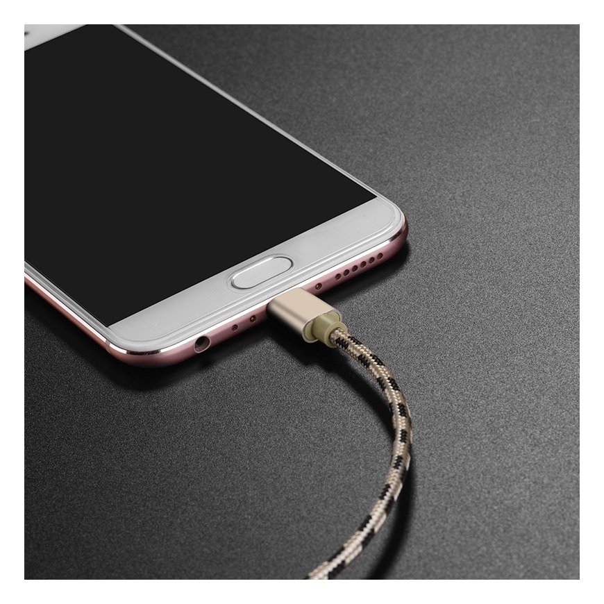 Borofone Cable BX24 Ring Current - USB to Micro USB - 2,4A 1 met