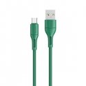 USAMS Kabel U68 microUSB 2A Fast Charge 1m zielony|green SJ502US USAMS Kabel U68 microUSB 2A Fast Charge 1m zielony|green SJ502US