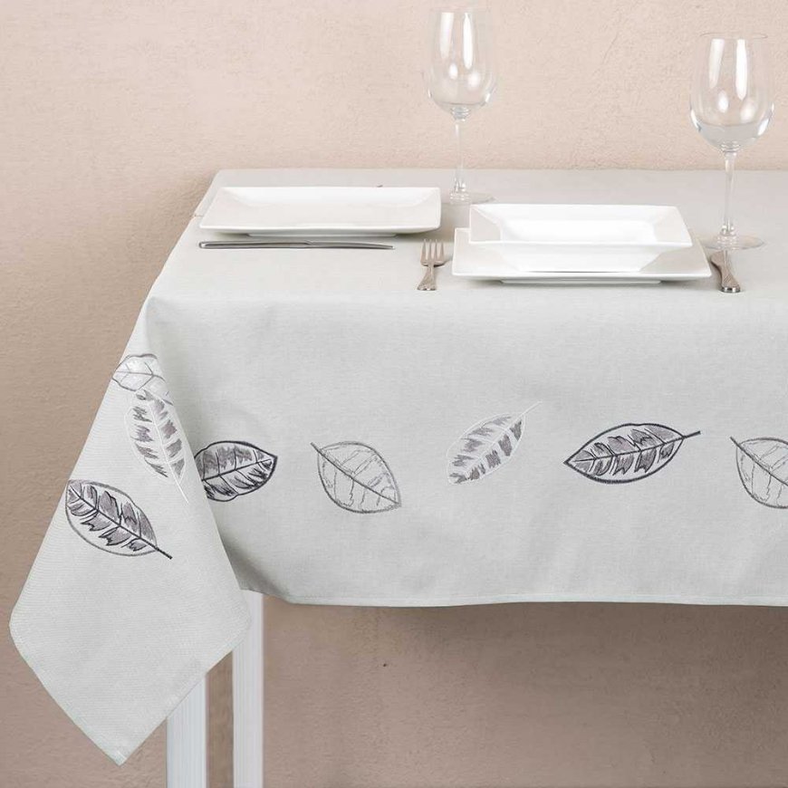 Decorative tablecloth Leaf 160 x 280 cm AMBITION