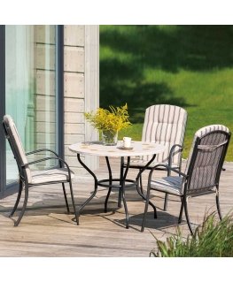 Roma stone table 100 cm PATIO