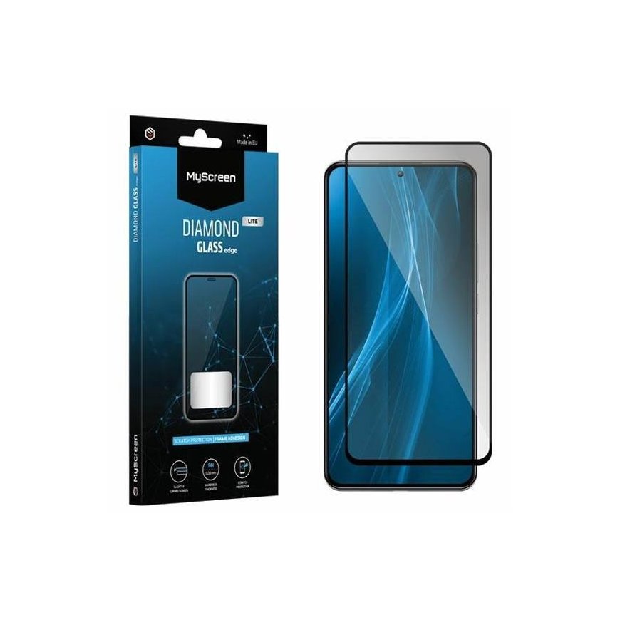MS Diamond Glass Edge Lite FG Vivo Y75 5G|Y75s 5G czarny|black F – 2