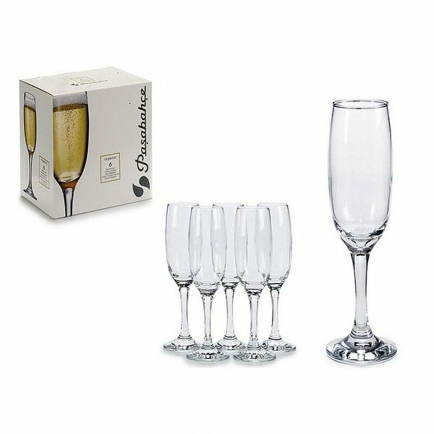 Komplet 6 kieliszków do szampana Imperial 210 ml PASABAHCE – 4