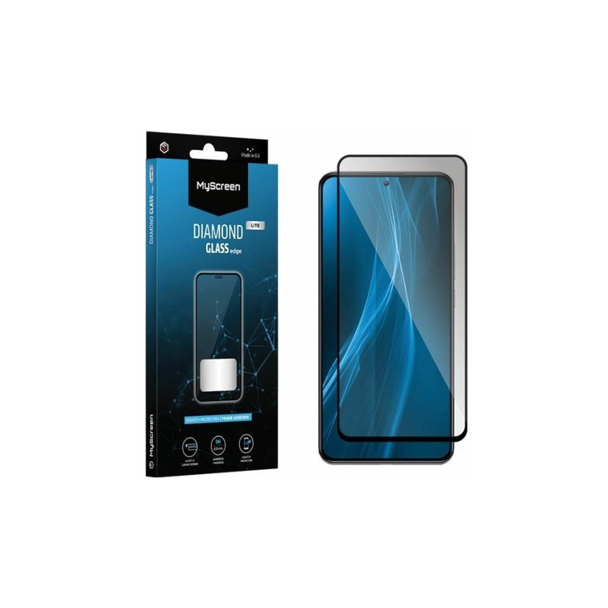 MS Diamond Glass Edge Lite FG Vivo X80 Lite czarny|black Full Gl – 2
