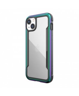 Raptic X-Doria Shield Case for iPhone 14 Plus opal cover