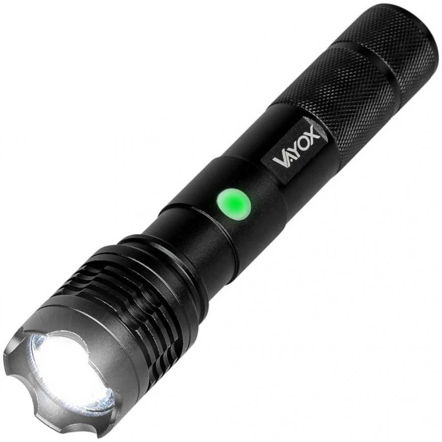 Vayox Flashlight taktyczna metal sp. 10W