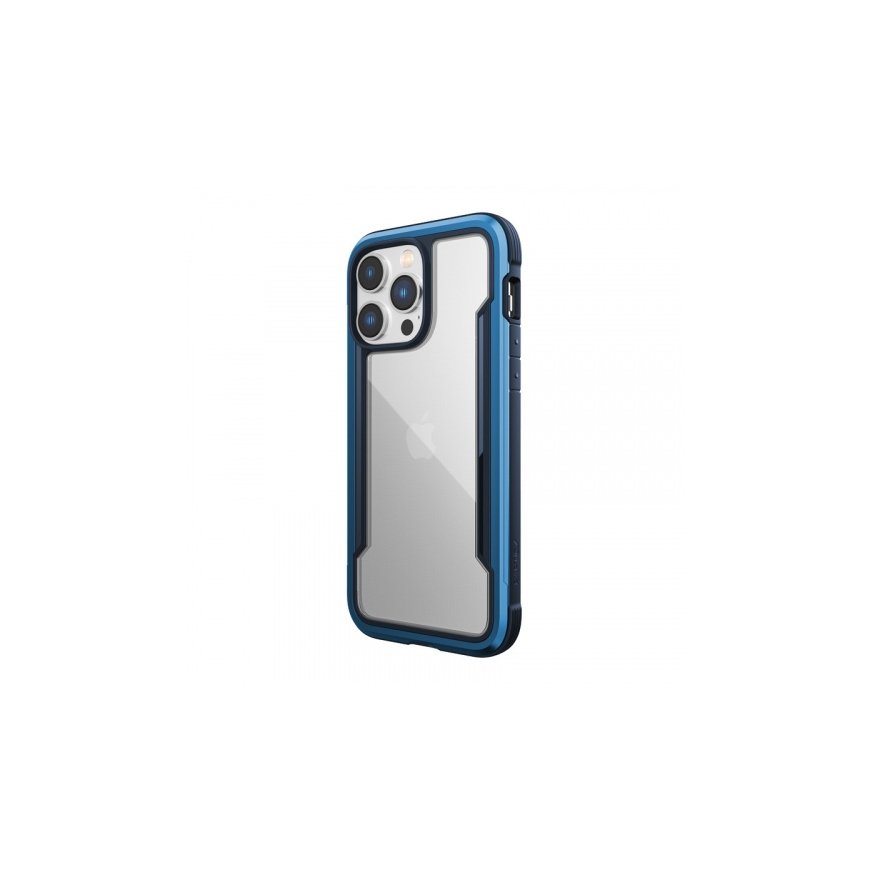 Raptic X-Doria Shield Case iPhone 14 Pro Max armored cover blue
