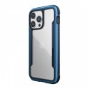 Raptic X-Doria Shield Case iPhone 14 Pro Max armored cover blue