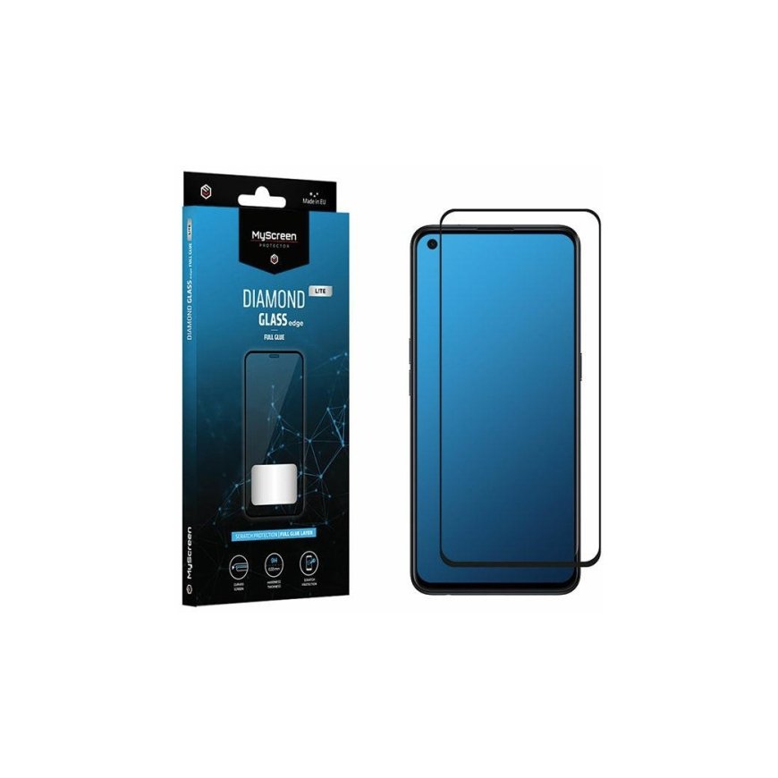 MS Diamond Glass Edge Lite FG Oppo Reno 4G|5G czarny|black Gull