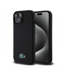 Lacoste Liquid Silicone Microfiber Croc Logo MagSafe Case for iP