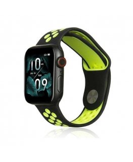 Beline pasek Apple Watch Sport Silicone 42|44|45|49mm czarno-lim