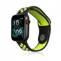 Beline pasek Apple Watch Sport Silicone 42|44|45|49mm czarno-lim