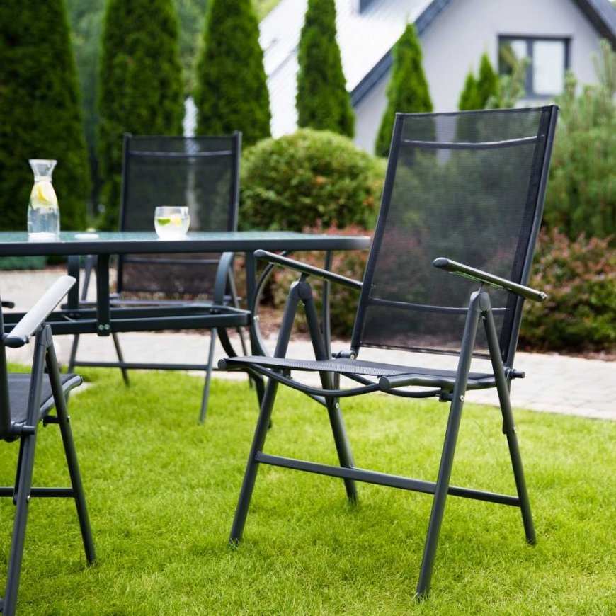 Sodo Lagos anthracite PATIO armchair